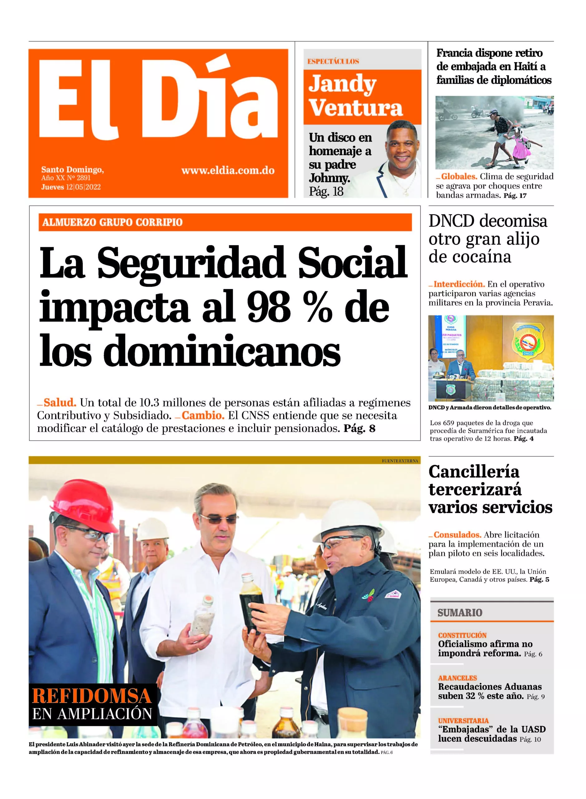 Portada impresa