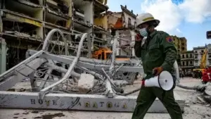 Aumenta a 30 la cifra de muertos en la explosión de un hotel en La Habana