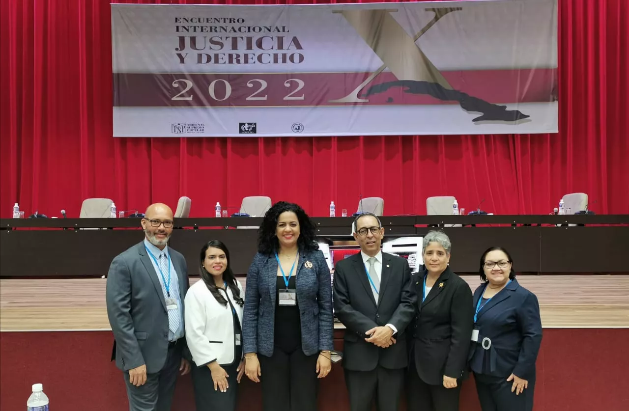 Delegación del Poder Judicial participa en encuentro internacional de justicia