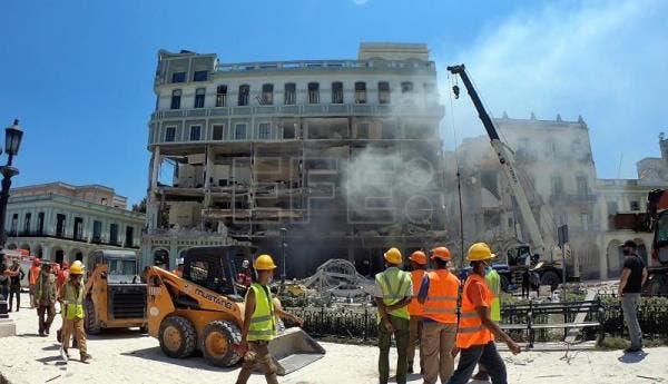 Nueve muertos, 13 desaparecidos y 40 heridos por explosión en La Habana