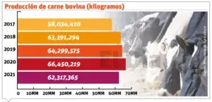 País busca elevar producción  de carne