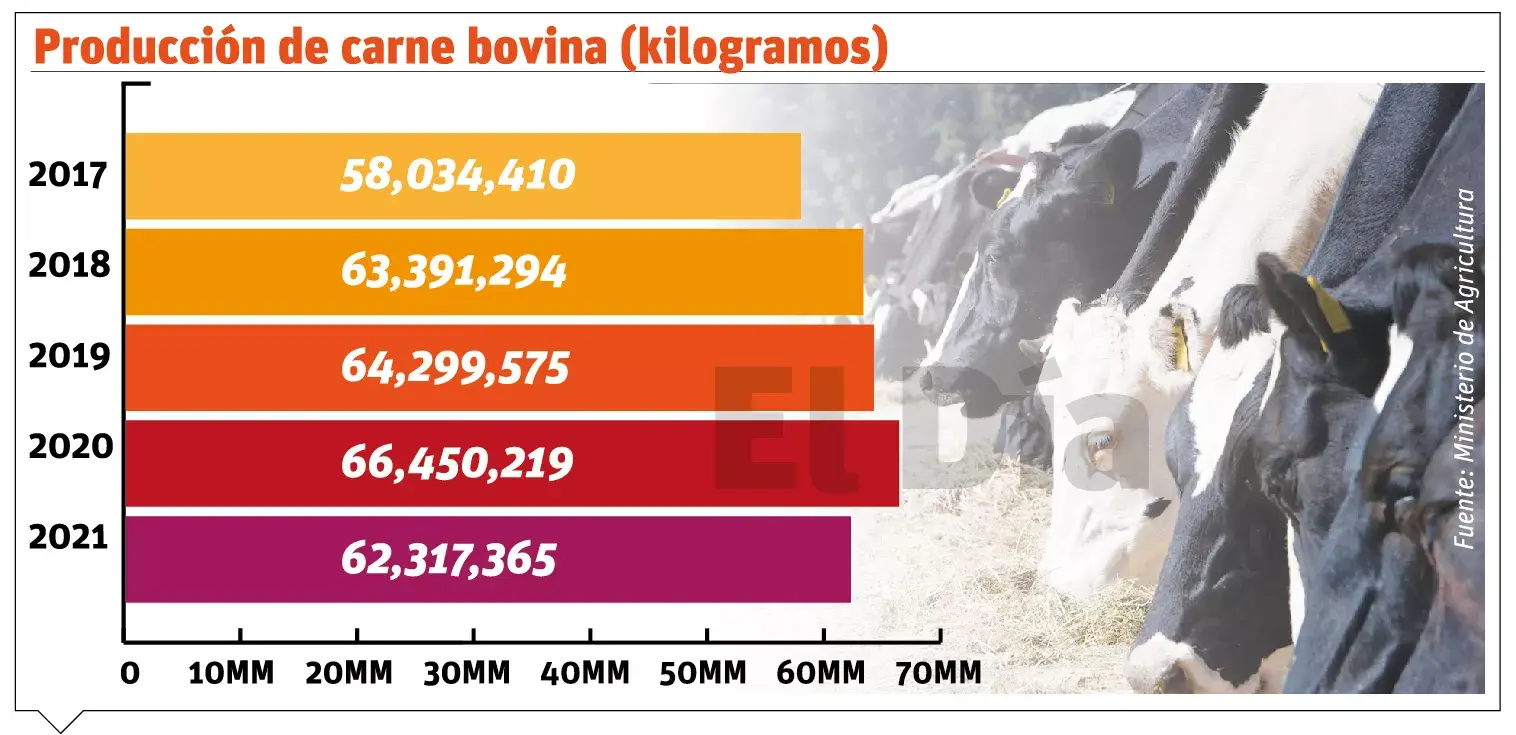 País busca elevar producción  de carne