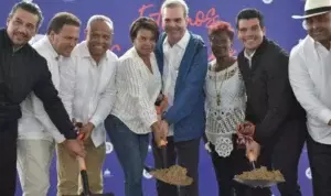 Presidente inicia construcción acueducto del distrito municipal Majagual, Monte Plata