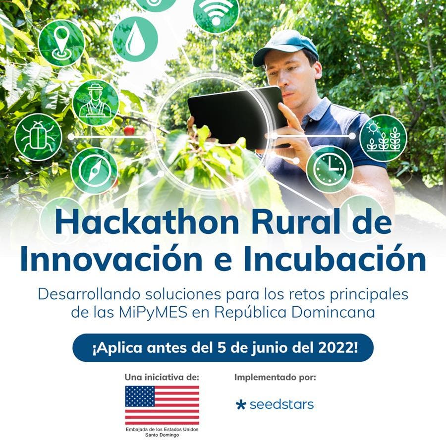 Embajada de EE.UU. convoca al «Hackathon Rural de Innovación e Incubación para Emprendedores»
