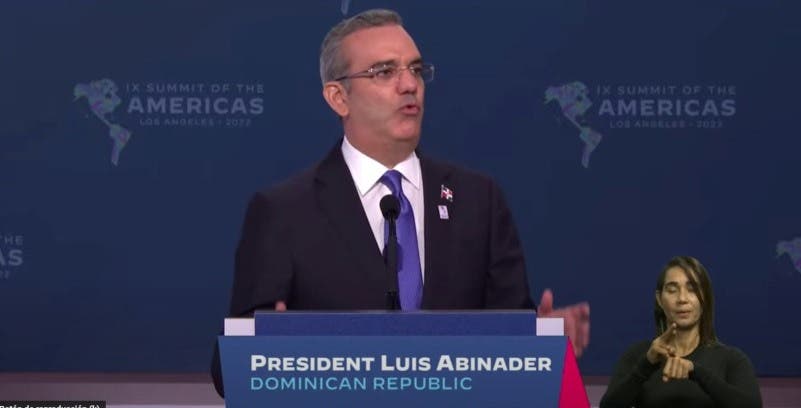 Discurso íntegro del presidente Luis Abinader en Cumbre de las Américas