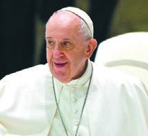 Dolor de rodilla del papa obliga cancelar  misa