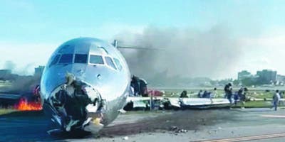 Aerolínea informa iniciaron investigaciones para determinar circunstancias del accidente