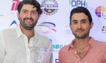 Juan José Contreras y Miguel Subero, ganadores. Juan José Contreras y Miguel Subero, ganadores.