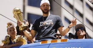 Miles celebran título Golden State en San Francisco