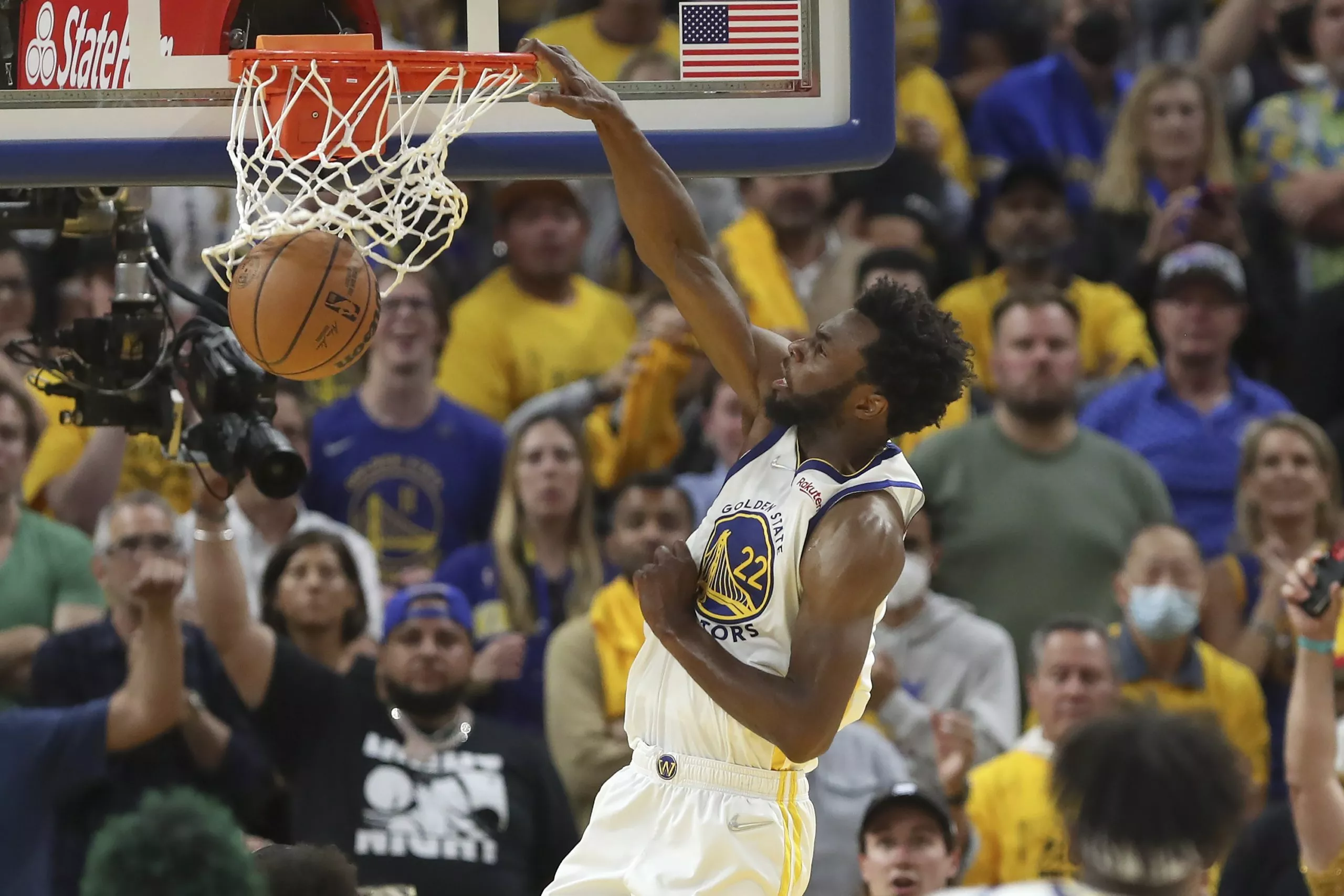 Andrew Wiggins brilla en las Finales con los Warriors