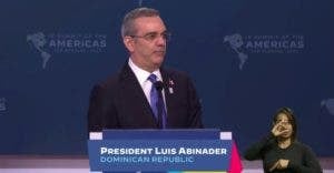 Abinader en la Cumbre de Las Américas: «República Dominicana no puede cargar sola con los problemas de Haití»