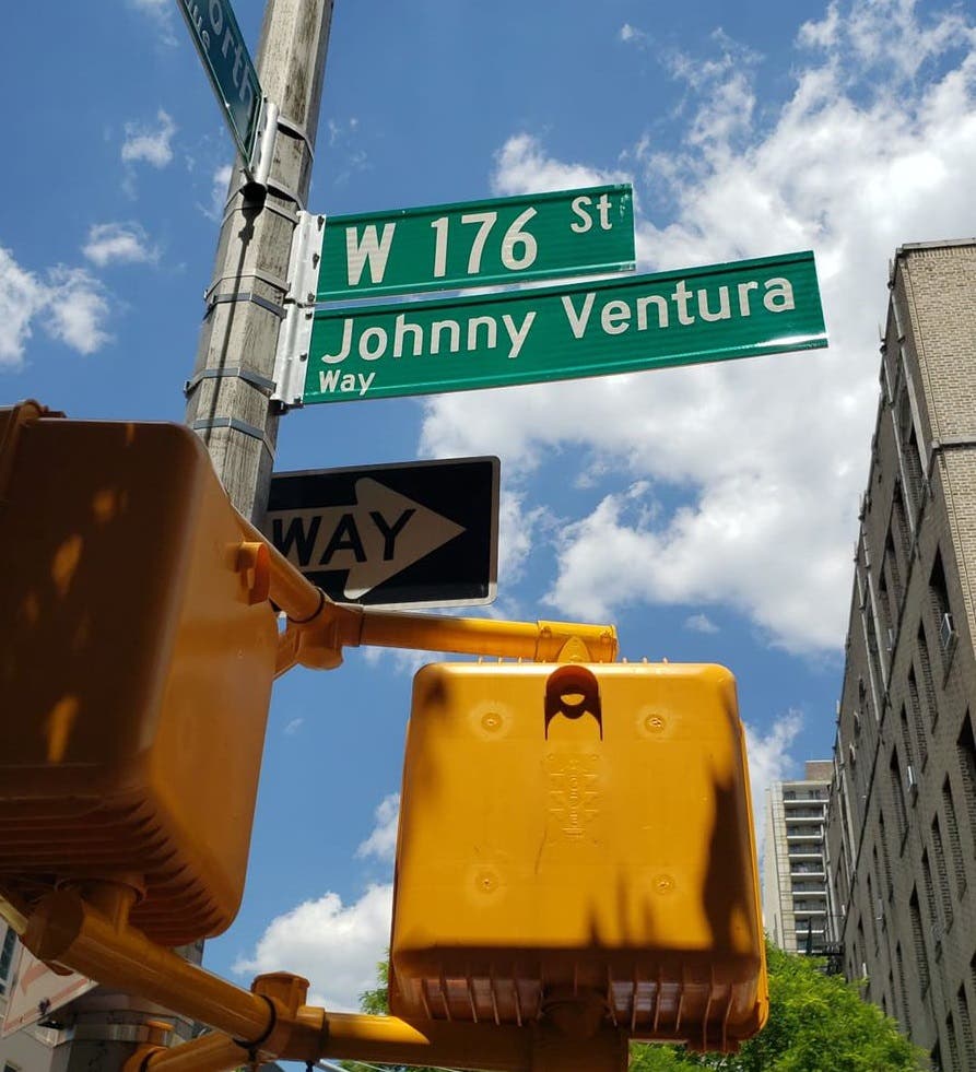 Calle de Nueva York es nombrada Johnny Ventura Way