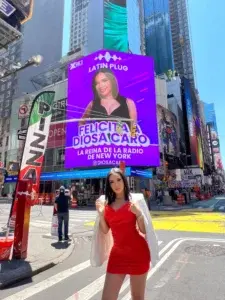 Dominicana Diosa Caro triunfa en la radio de Nueva York