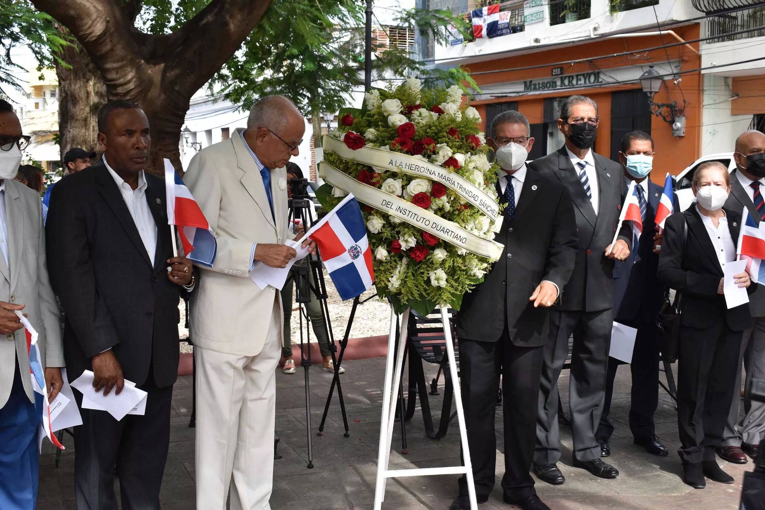 Instituto Duartiano resalta méritos de María Trinidad Sánchez en 288 aniversario de su natalicio