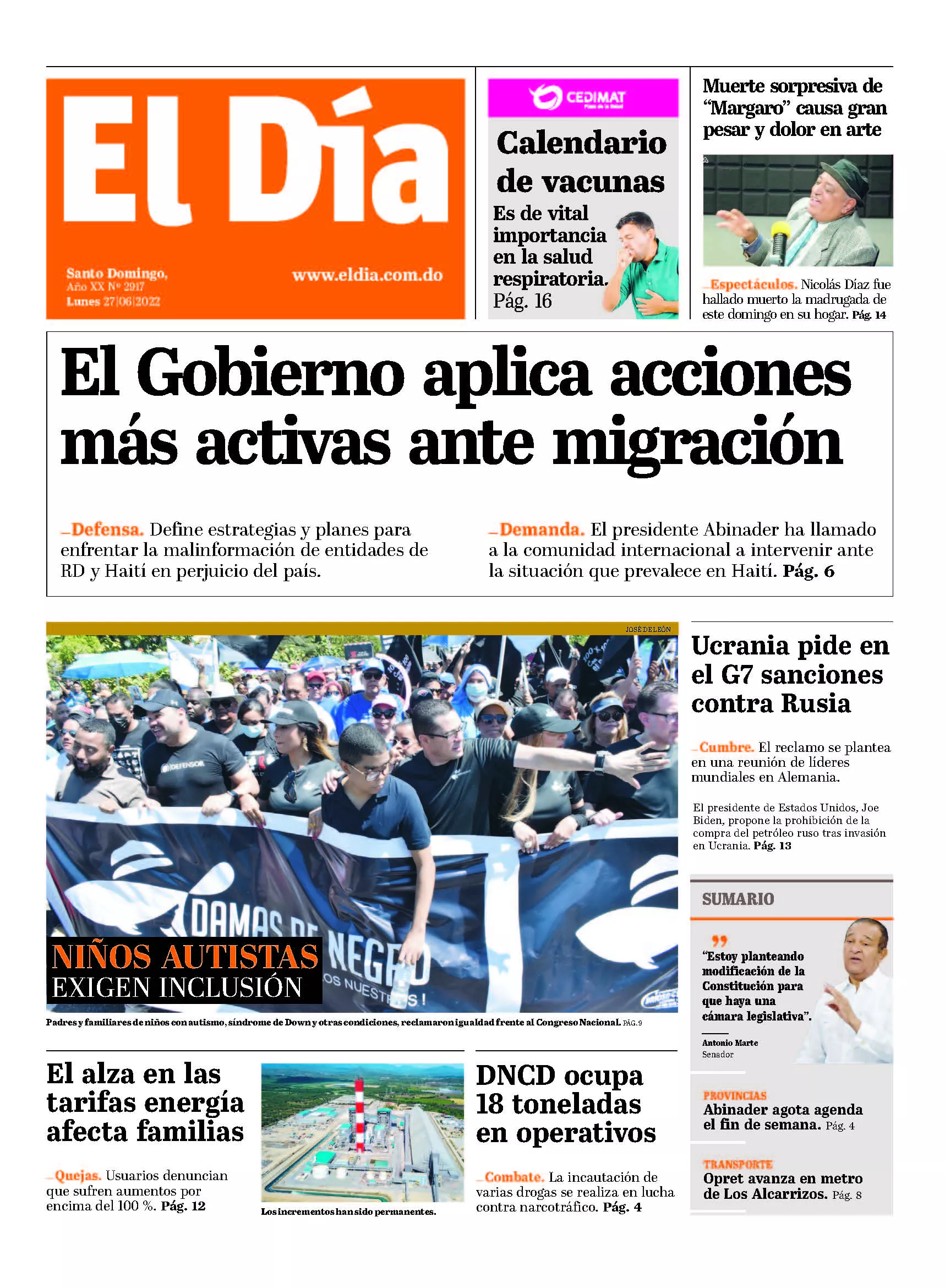 Portada impresa
