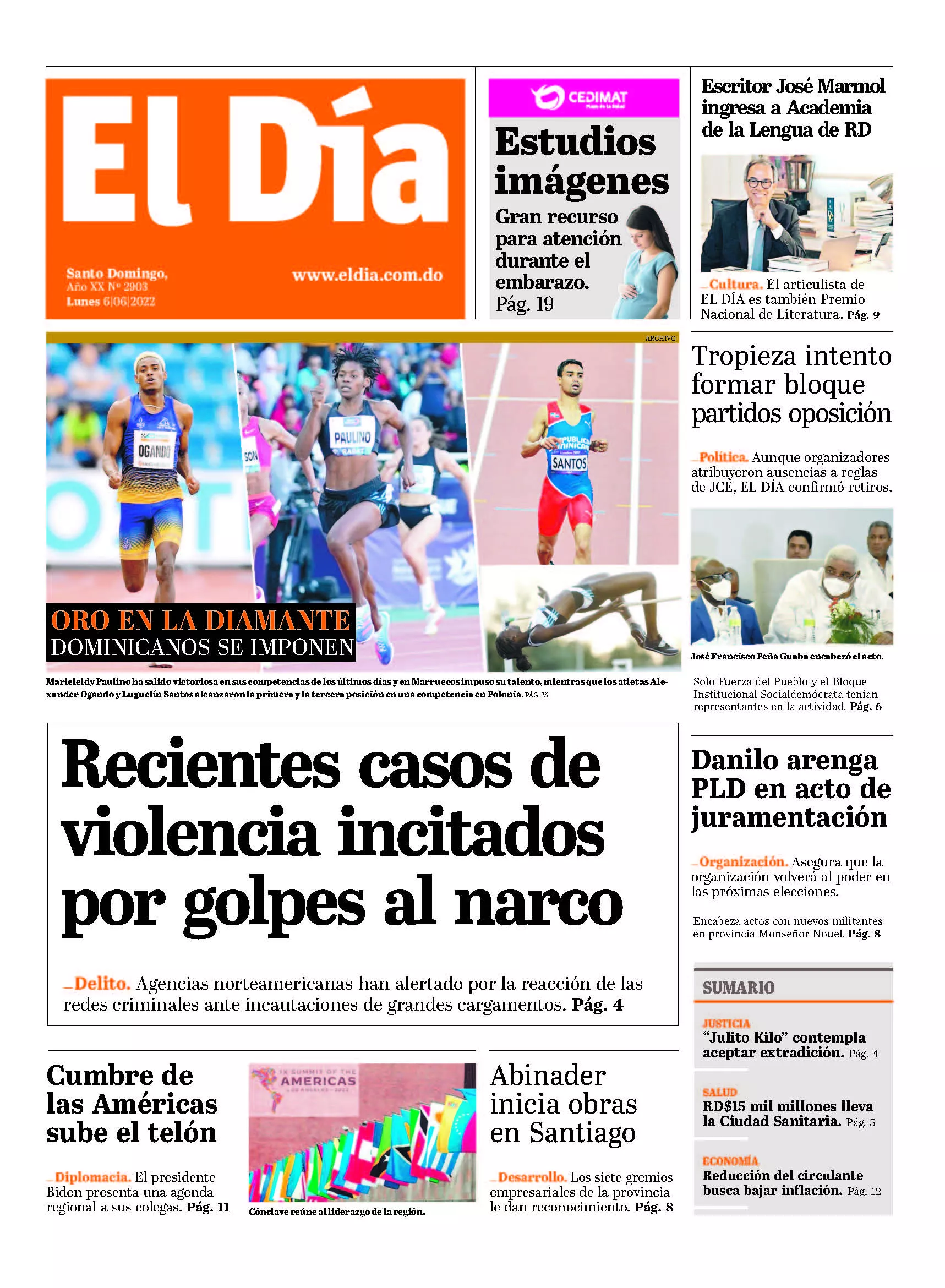 Portada impresa