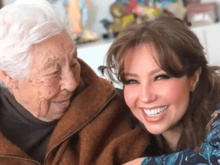 Falleció a los 104 años la abuela de Thalía y Laura Zapata