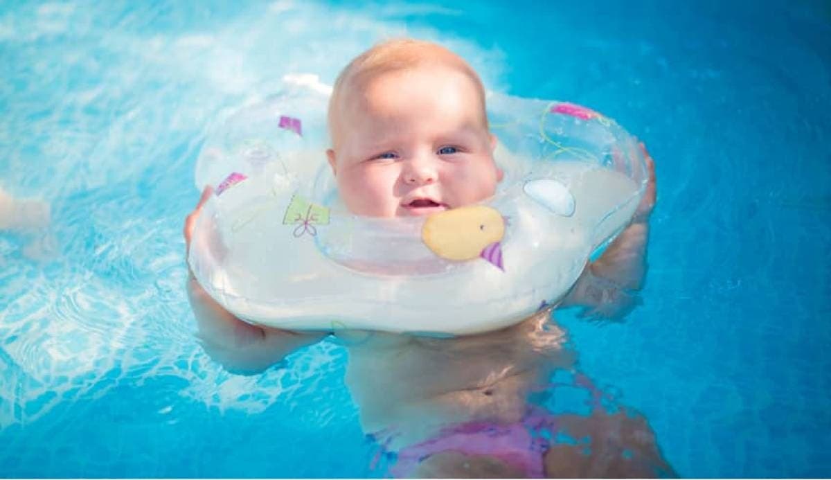 FDA desaprueba sobre uso flotadores en bebés con fines terapéuticos