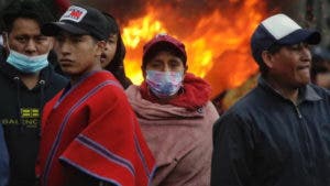 Protestas en Ecuador