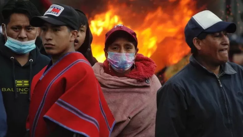 Claves para entender manifestaciones indígenas y estado de excepción decretado en Ecuador