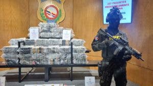 Armada cancela teniente coronel apresado con 237 kilos de cocaína