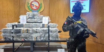 Armada cancela teniente coronel apresado con 237 kilos de cocaína