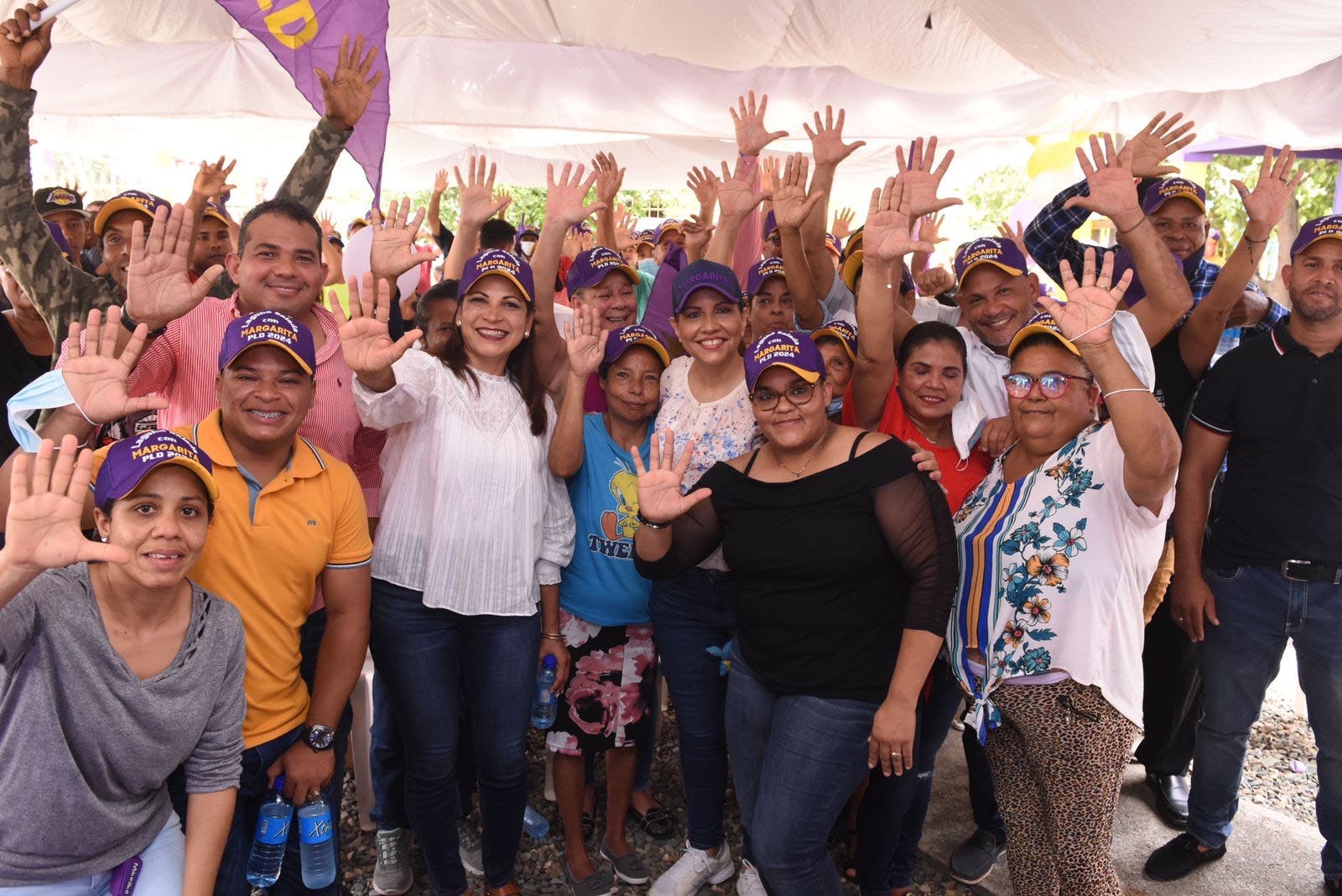 Margarita Cedeño: “Represento el regreso seguro del PLD al poder”