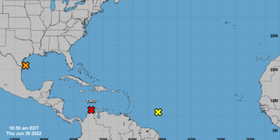 Potencial ciclón tropical Dos pasará a ser Bonnie en su avance hacia Nicaragua y Costa Rica
