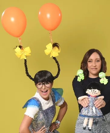 Bianca García y Edilenia Tactuk.  Archivo
