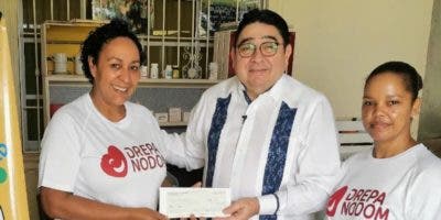CTN entrega donativo a  Drepanodom