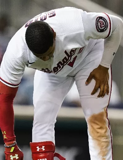 Juan Soto, sin  daños en la pantorrilla izquierda