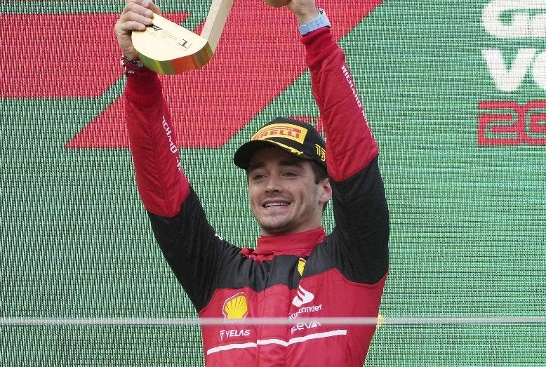 Leclerc resiste  y se impone GP Austria