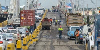 MOPC dispone rutas alternas por reparación puente Duarte
