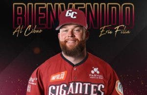 Eric Filia reforzará a Gigantes del Cibao