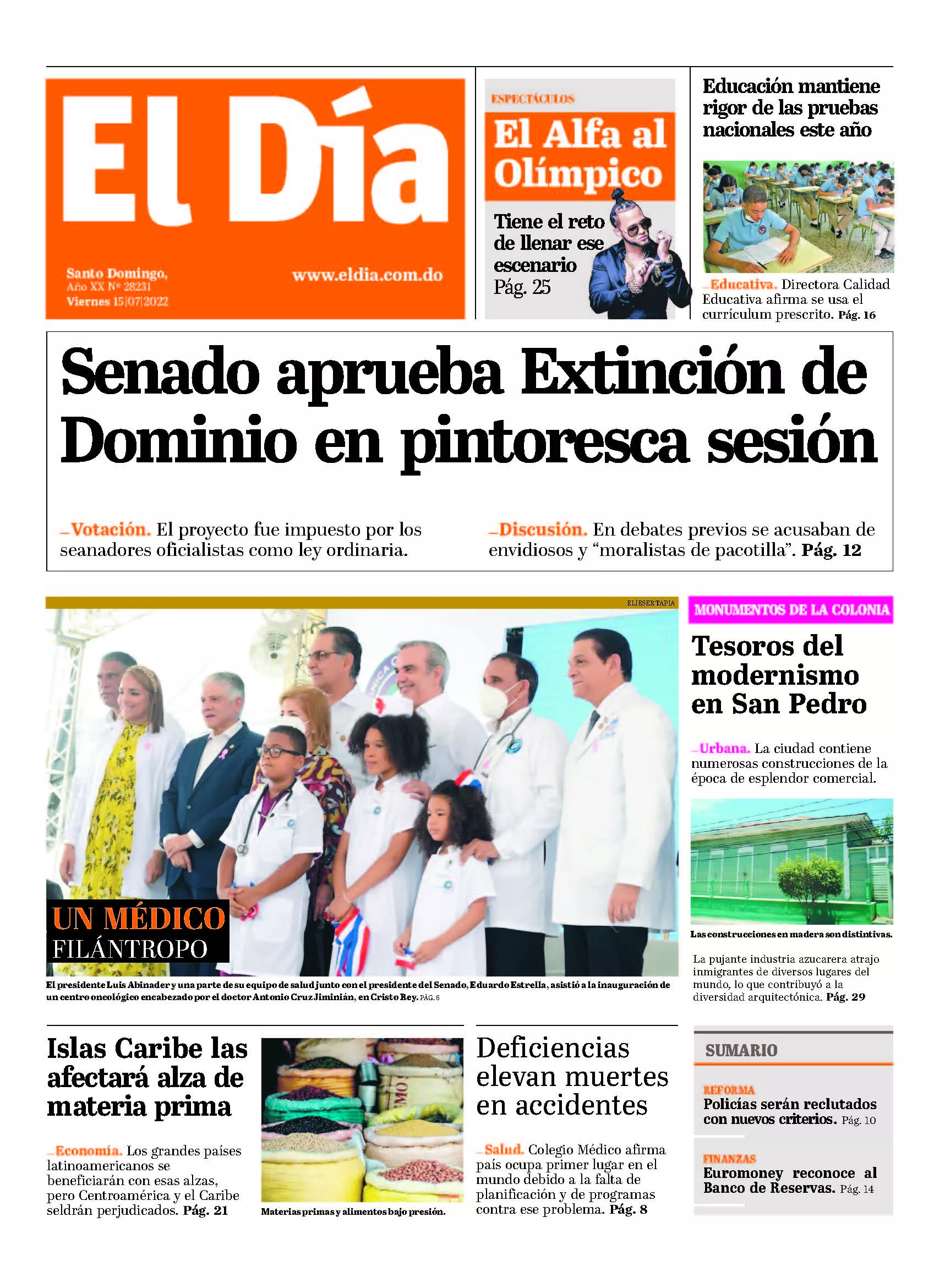 Portada impresa