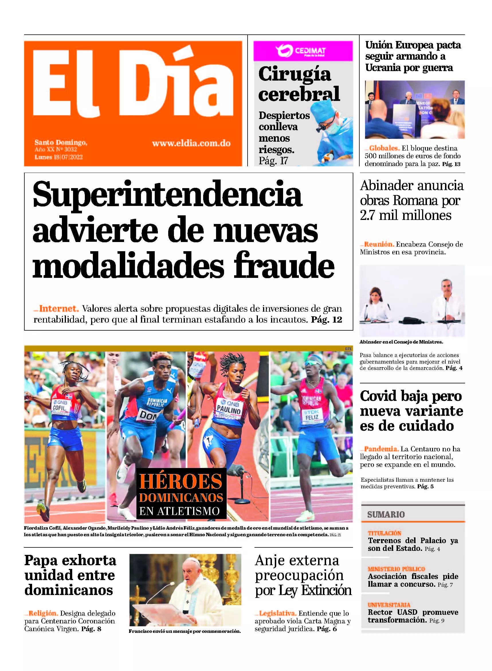 Portada impresa