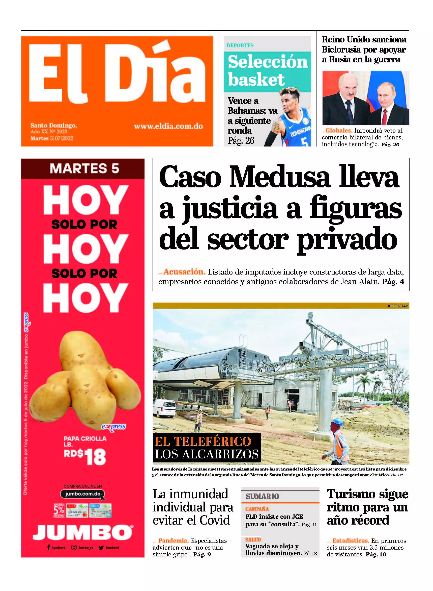 Portada impresa