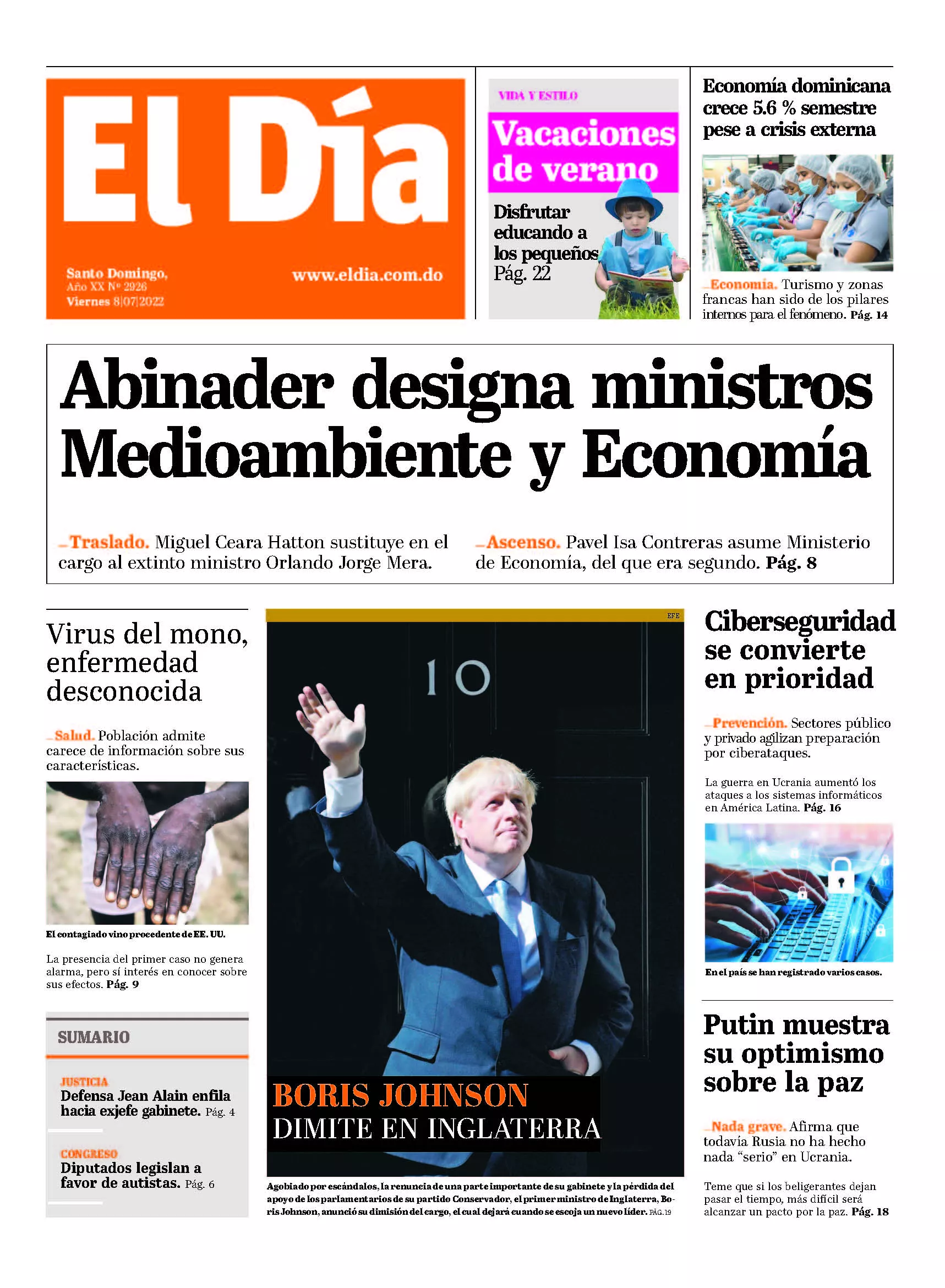 Portada impresa