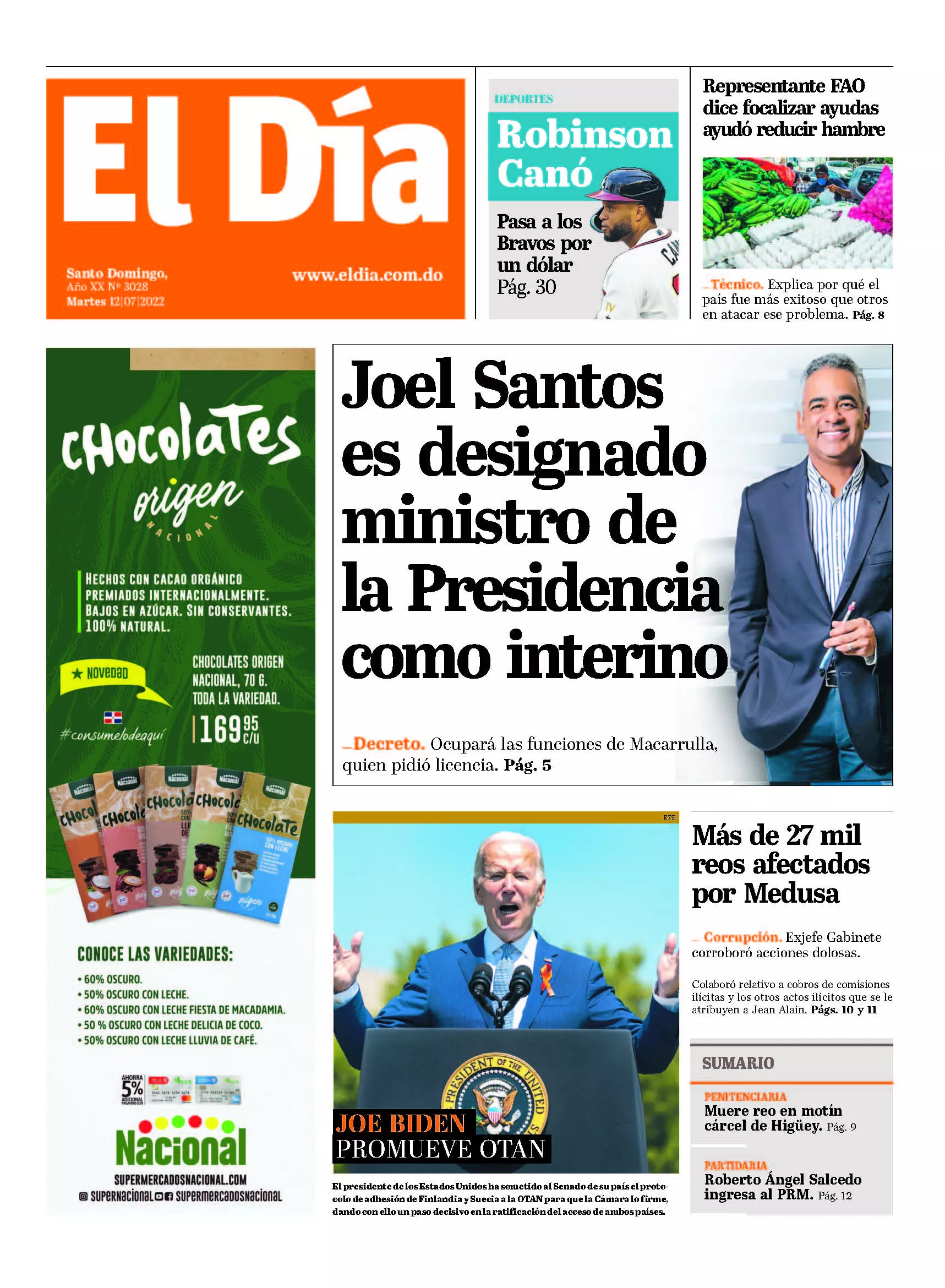 Portada impresa