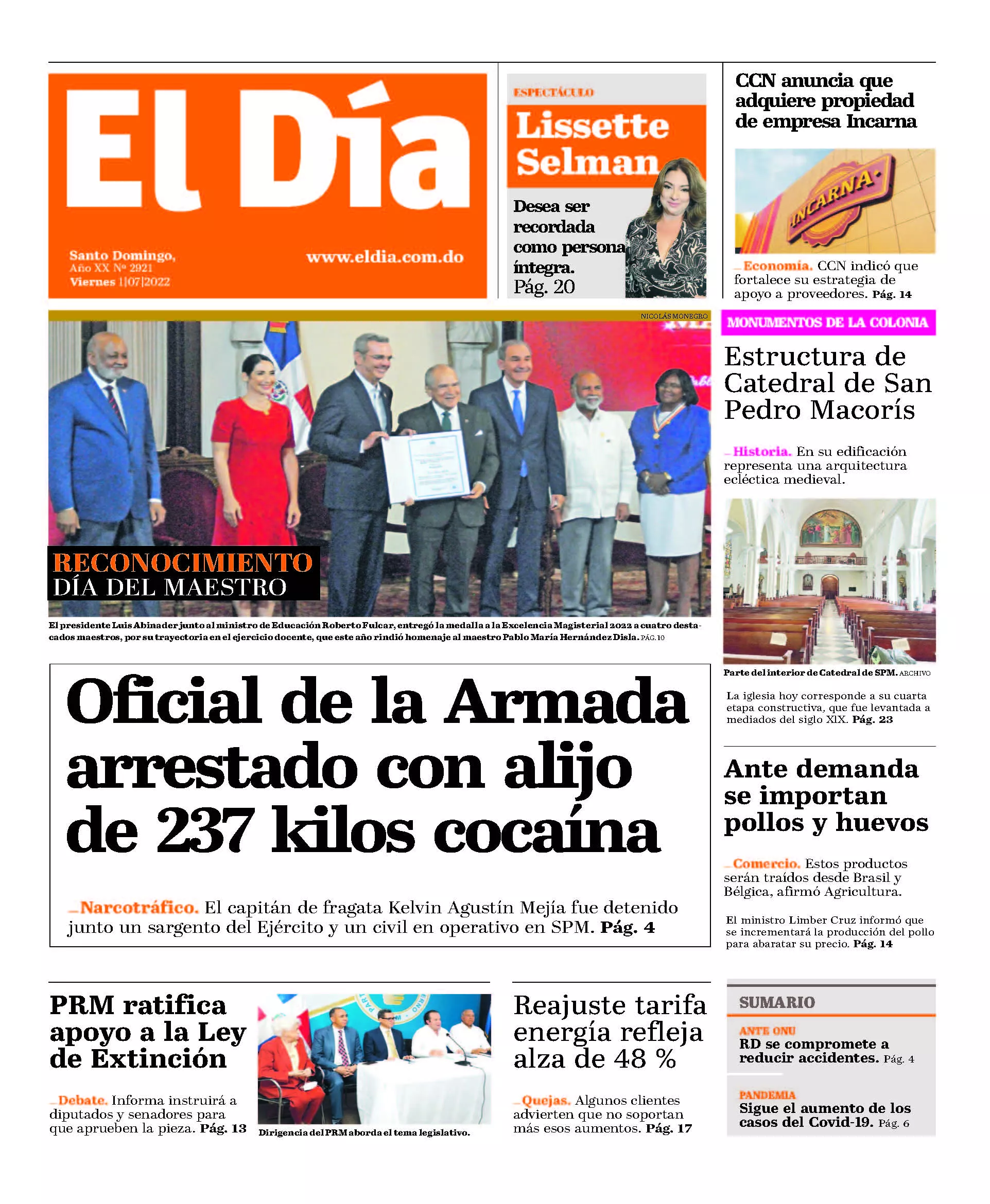 Portada impresa