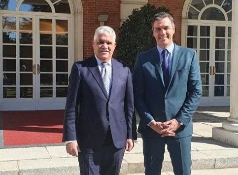 Presidente del Gobierno Español recibe a Miguel Vargas Maldonado