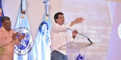 Wellington Arnaud: Gobierno inicia proceso solución saneamiento Boca Chica, Andrés y La Caleta