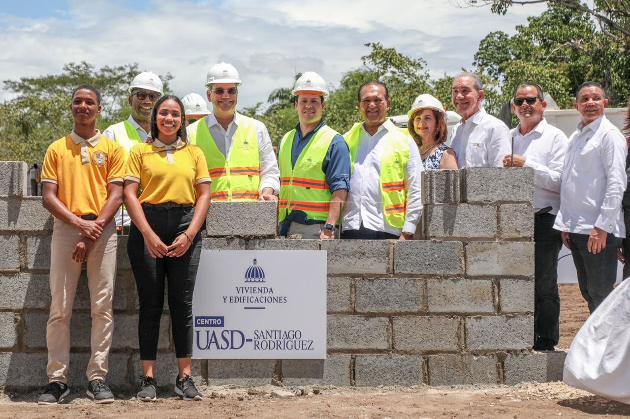 Presidente Abinader deja iniciada construcción UASD en Santiago Rodríguez