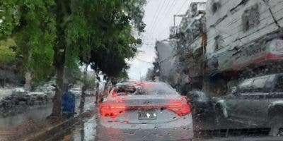 ¡Agua! ONAMET reporta lluvias en algunas zonas del país
