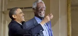 Obama, Michael Jordan, Billie Jean King: EEUU llora la muerte de Bill Russell