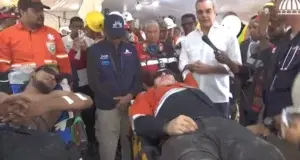 Presidente Abinader da gracias a Dios y resalta valentía de mineros rescatados