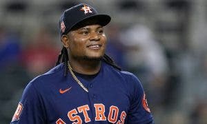 Sin presión, Framber Valdez está listo para ser el as de los Astros