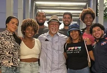 Integrantes del seleccionado nacional de esgrima.