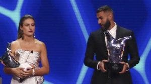 Karim Benzema  y Alexia Putellas, Jugadores Año UEFA