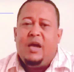 Fiscal pide prisión para José Luis Santana Vidal.